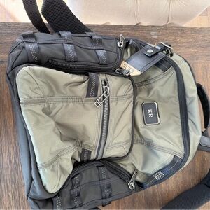 Stylish Black and Green Men's Bag